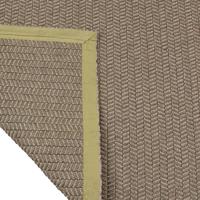 TAPETE 2 M X 2,50 M LUAU - FIBRA CLARA/CINZA CLARO - Foto 4