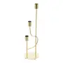 CANDELABRO PARA 3 VELAS CLEO - DOURADO - Foto 3