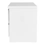 MESA DE CABECEIRA 2 GAVETAS MINCE - BRANCO - Foto 4