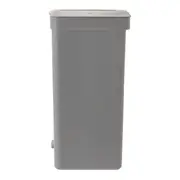 LIXEIRA DUPLA COM PEDAL 30 L TRIUM - KONKRET/CINZA - Foto 3