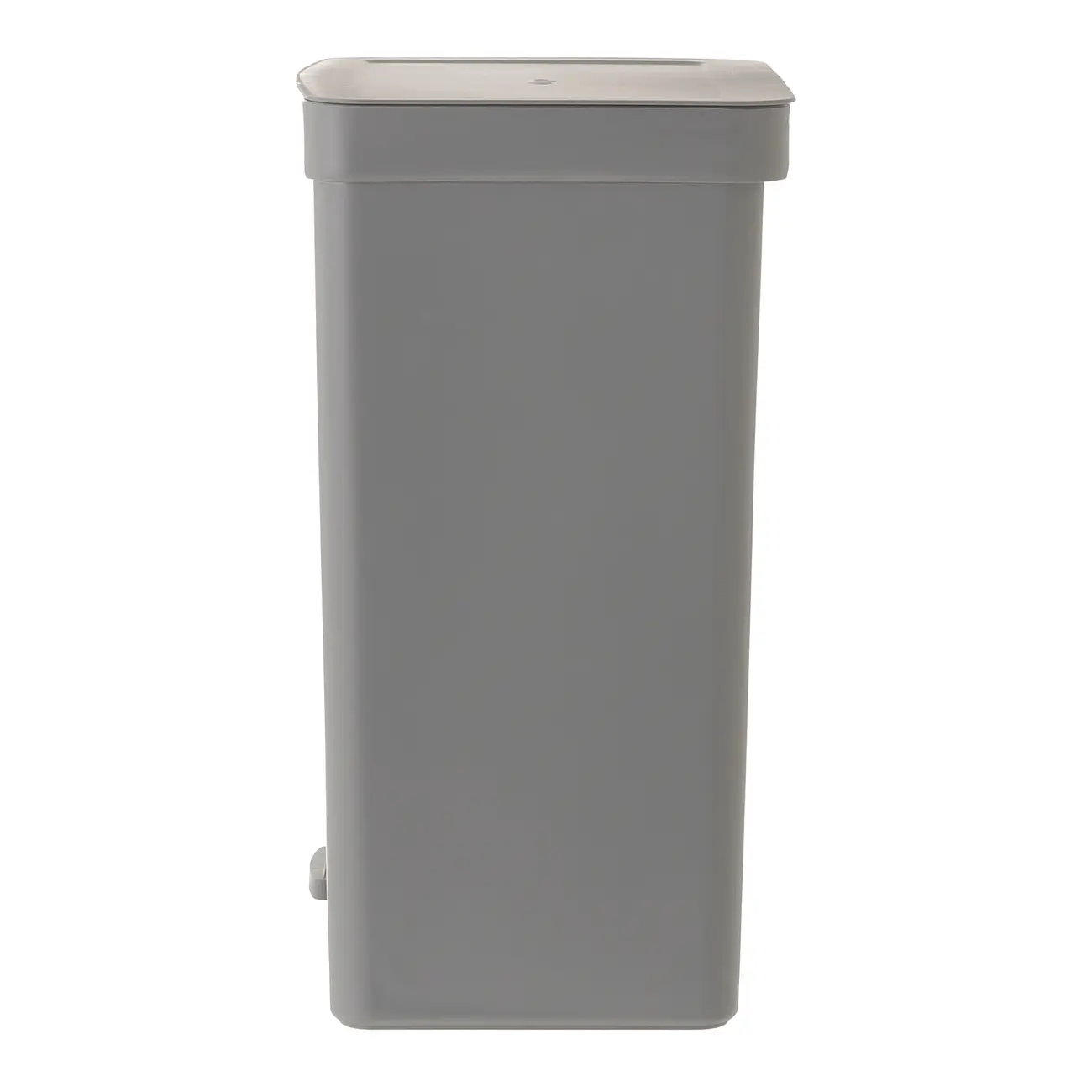 LIXEIRA DUPLA COM PEDAL 30 L TRIUM - KONKRET/CINZA - Foto 3