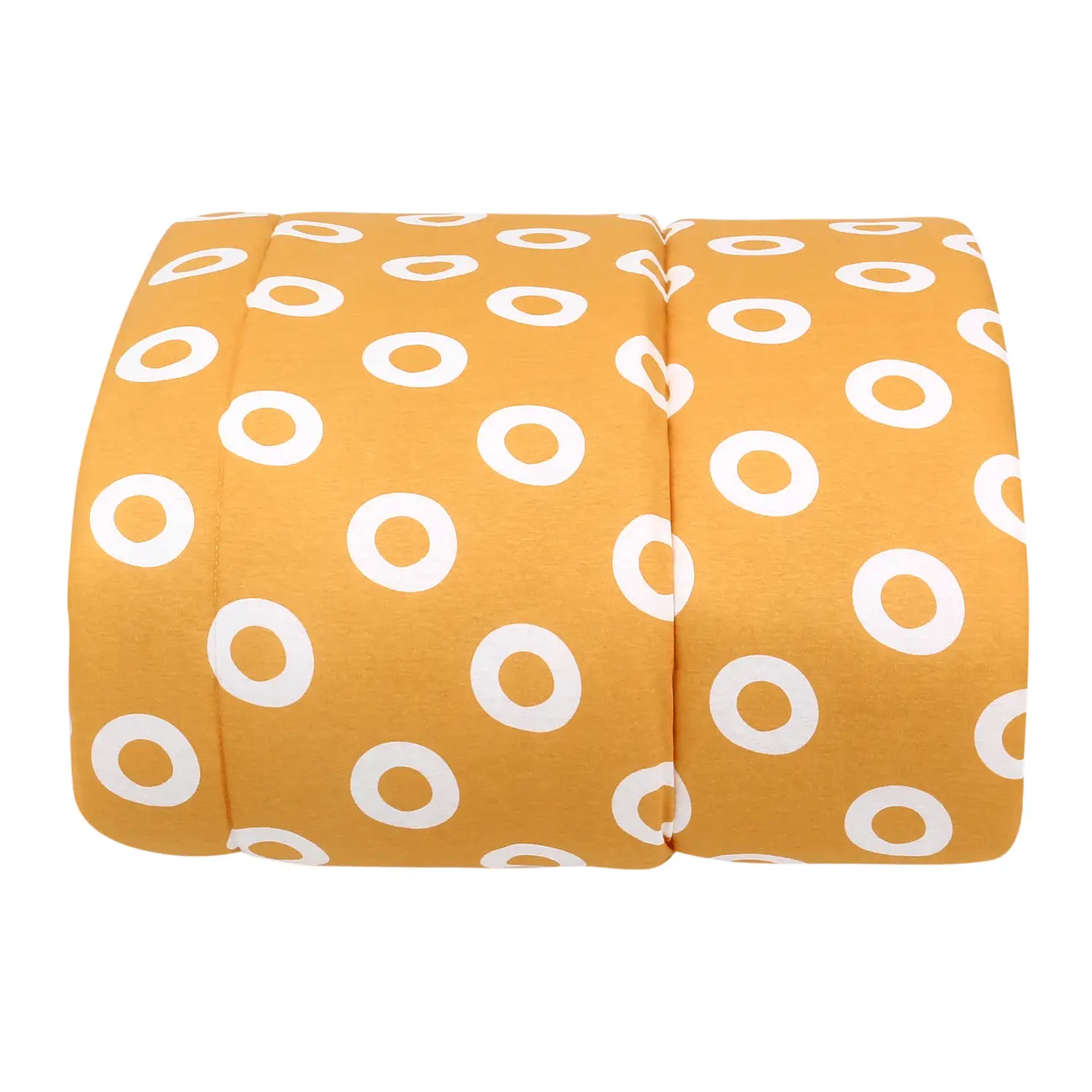 EDREDOM SOLTEIRO 1,60 M X 2,40 M VOA PASSARIM - AMARELO HANBAR/MULTICOR - Foto 4