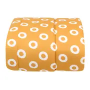 EDREDOM SOLTEIRO 1,60 M X 2,40 M VOA PASSARIM - AMARELO HANBAR/MULTICOR - Foto 4
