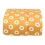 EDREDOM SOLTEIRO 1,60 M X 2,40 M VOA PASSARIM - AMARELO HANBAR/MULTICOR - Foto 4