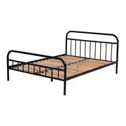 CAMA DE CASAL 1,38 M MABOO - PRETO - Foto 6