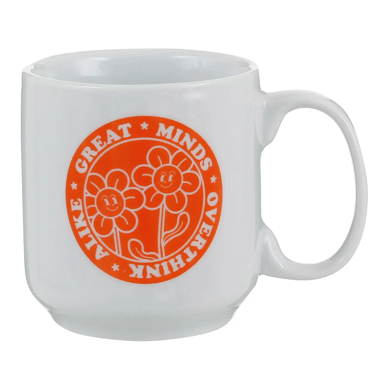 CANECA 470 ML GREAT MINDS - BRANCO - Foto 1