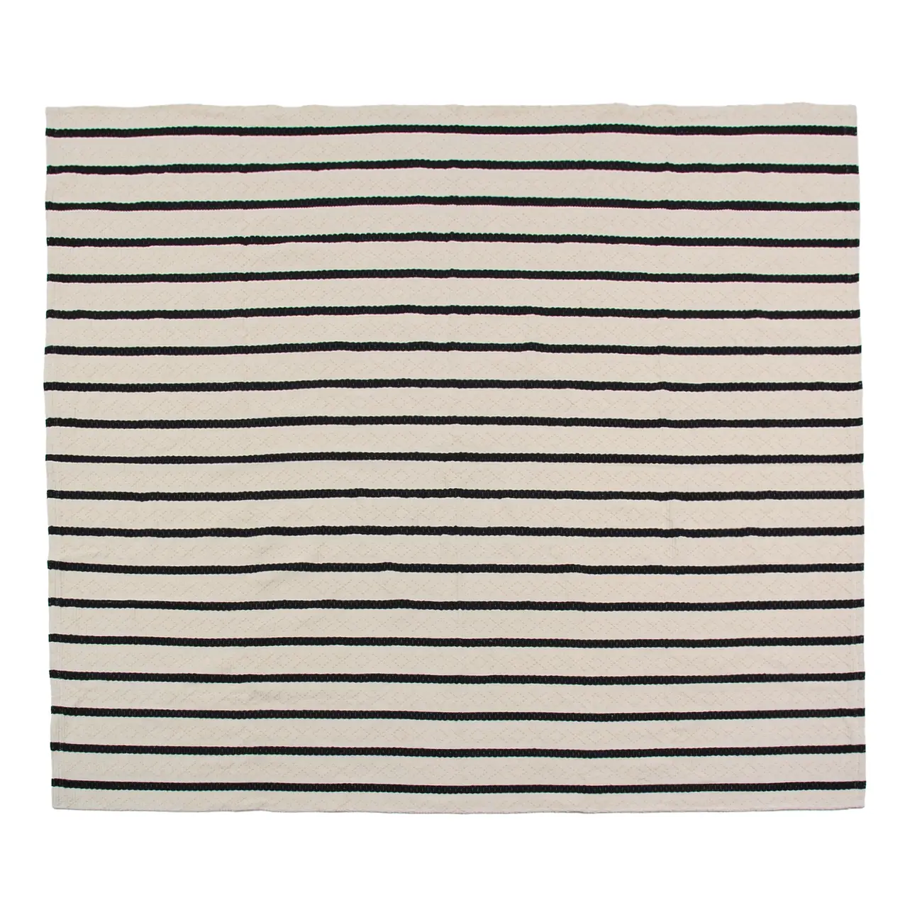 TAPETE 2,50 M X 3,50 M MURLES - BRANCO/PRETO - Foto 1