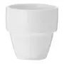 XÍCARA CAFÉ EMPILHÁVEL 90 ML STAK - BRANCO - Foto 4