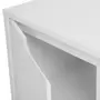 BUFFET 2 PORTAS/3 GAVETAS 1,60 M X 46 CM INDOOR - BRANCO/BRANCO - Foto 6