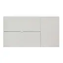 BRANCO/GRANILITE - ARMÁRIO DE COZINHA AÉREO 1,20 M 2 PORTAS-BASCULANTE/1 PORTA DE BATER SLEEK