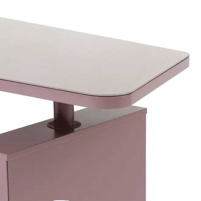 MESA 1,85 M X 80 CM ESGRIMA - RUBY MOCHA - Foto 9