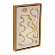 QUADRO 20 CM X 30 CM IEPÊ II - AMÊNDOA/ERVA MATE - Foto 2