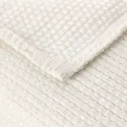MANTA PARA SOFÁ 1,40 M X 1,60 M BLANC - OFF WHITE - Foto 4