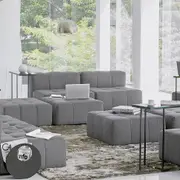SOFÁ MODULAR 1 LUGAR SOFO - ENTRELACÉ KONKRET - Foto 3