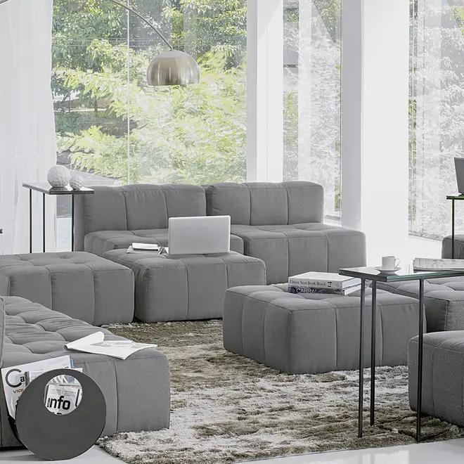 SOFÁ MODULAR 1 LUGAR SOFO - ENTRELACÉ KONKRET - Foto 3