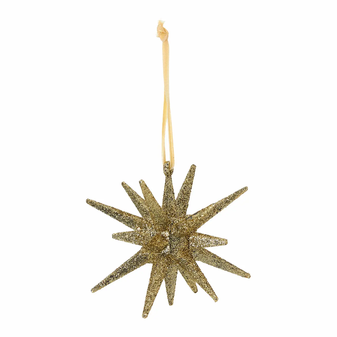 PINGENTE ESTRELA 11 CM FINE FESTIVITY C/2 - OURO - Foto 4
