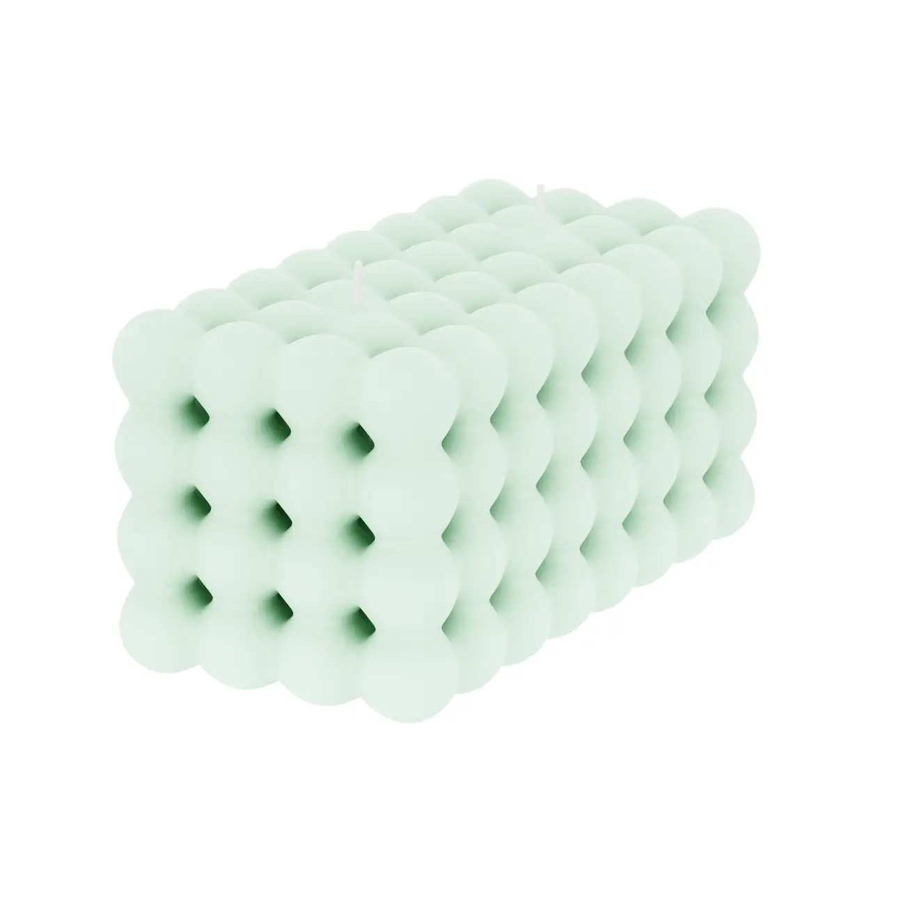 VELA 6 CM X 12 CM FUNNY BUBBLE - SORBET DE MENTA - Foto 23