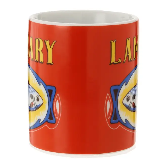 CANECA 300 ML MEMÓRIA INTERIOR LAMBARY - VERMELHO/MULTICOR - Foto 5