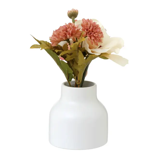 ARRANJO FLORALE - BRANCO/MALVA - Foto 4