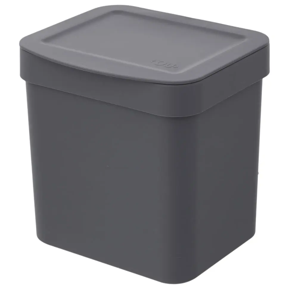 LIXEIRA 2,5 L TRIUM - CINZA - Foto 2