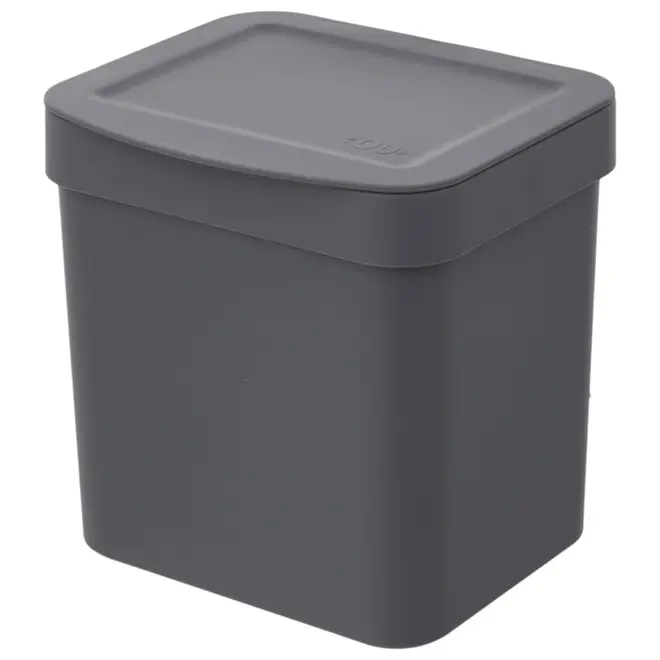 LIXEIRA 2,5 L TRIUM - CINZA - Foto 2