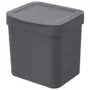 LIXEIRA 2,5 L TRIUM - CINZA - Foto 2