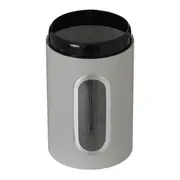 POTE HERMÉTICO 1,7 L CAPSULE - CINZA/INCOLOR - Foto 5