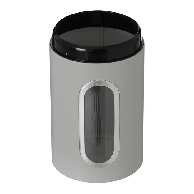 POTE HERMÉTICO 1,7 L CAPSULE - CINZA/INCOLOR - Foto 5
