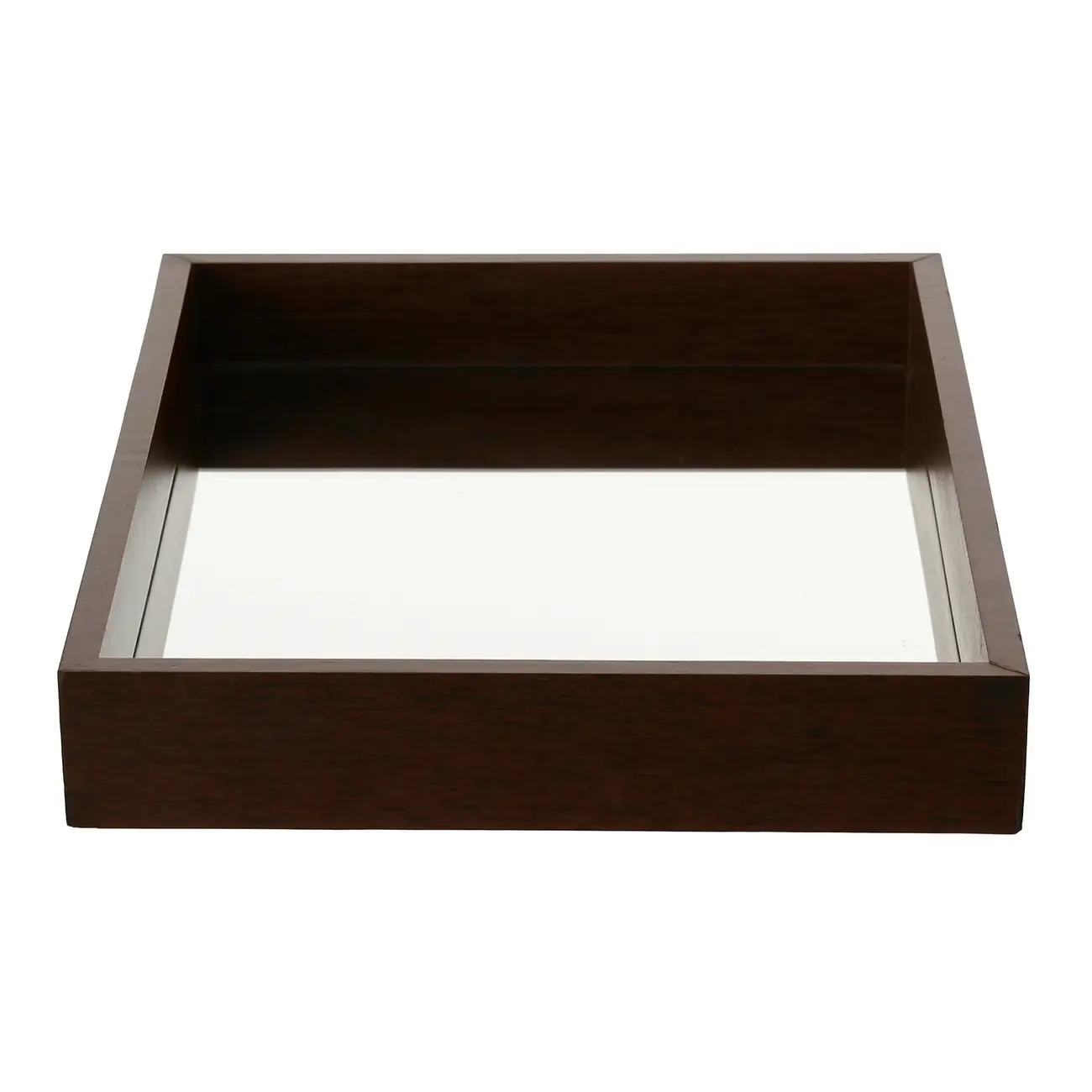 BANDEJA 35 CM X 25 CM RIFLESSO - MARROM DE LEI - Foto 3