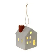 ADORNO CASINHA LED 7 CM VILAREJO NOEL - NATURAL - Foto 4