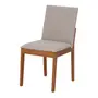 BEGE/NOZES - CADEIRA DE JANTAR FRAME