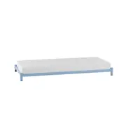 CAMA DE SOLTEIRO INFERIOR 78 CM FLAT - AZUL CLARO - Foto 18