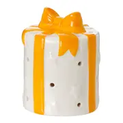 ADORNO PRESENTE LED 9 CM COLORFUN XMAS - BRANCO/SORBET DE MANGA - Foto 2