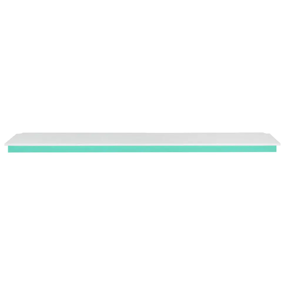 ESCRIVANINHA NEW LINK - BRANCO/MENTA - Foto 2