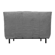 SOFÁ-CAMA 2 LUGARES PLIE - CINZA - Foto 10
