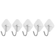 GANCHO PARA UTENSÍLIOS COM 5 VIVA UTILE - BRANCO/ZINCO - Foto 1