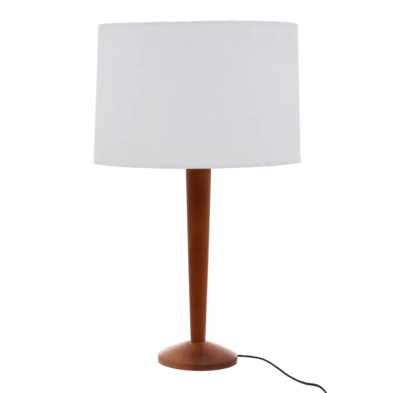 LUMINÁRIA DE MESA MOG C/CUP H - NOZES/BRANCO - Foto 2
