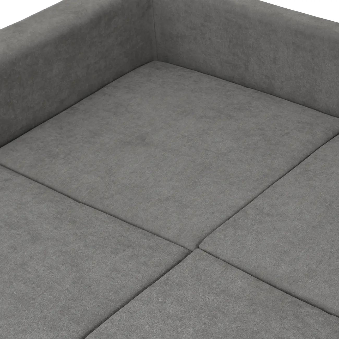 SOFÁ-CAMA 2 LUGARES ORIGAMI - CINZA/TAUARI - Foto 17