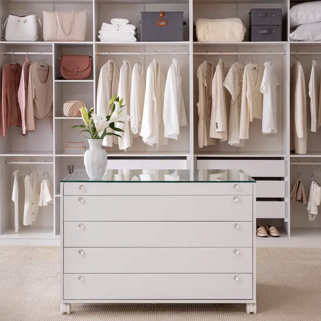 ESTRUTURA DE GUARDA-ROUPA DE CASAL 3 PORTAS FRIZ - BRANCO - Foto 10