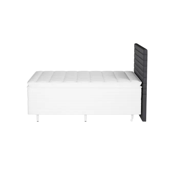 CAMA DE CASAL/QUEEN LINIEN PREMIUM - KONKRET/BRANCO - Foto 3