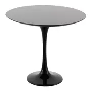 TULIPE MESA OVAL 1,60 M X 90 CM PEDRA - PRETO SÃO GABRIEL - Foto 3