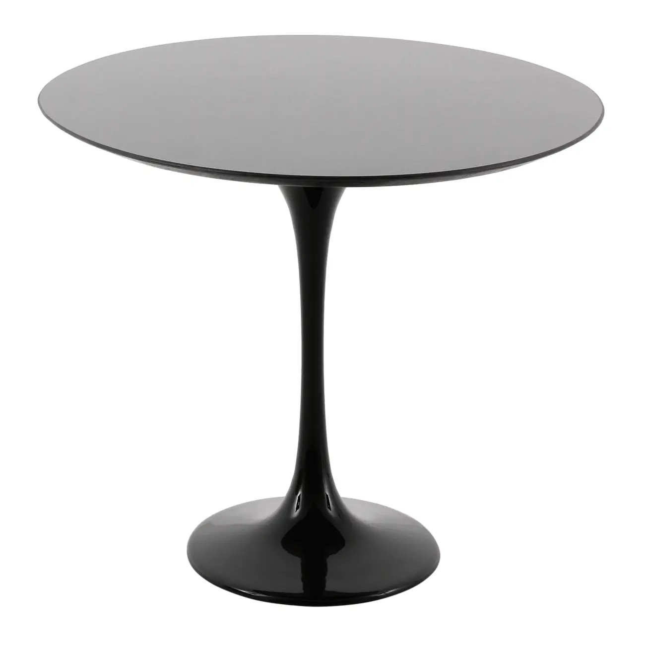 TULIPE MESA OVAL 1,60 M X 90 CM PEDRA - PRETO SÃO GABRIEL - Foto 3