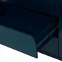 BUFFET 2 PORTAS/3 GAVETAS 1,80 M X 45 CM NASH - VERDE ESCARAVELHO/PRETO - Foto 10