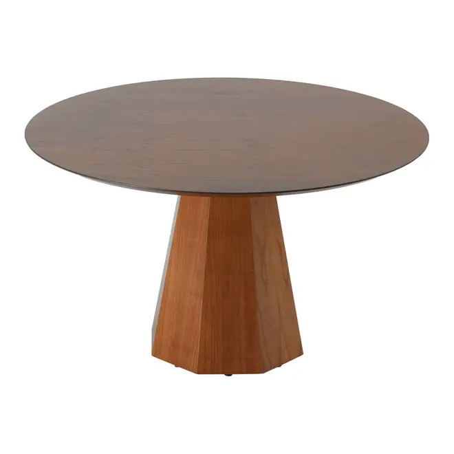MESA DE JANTAR REDONDA 1,30 M MENDO - NOZES - Foto 1