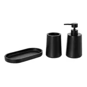 KIT BANCADA C/3 PEÇAS EBONY - EBANIZADO - Foto 3