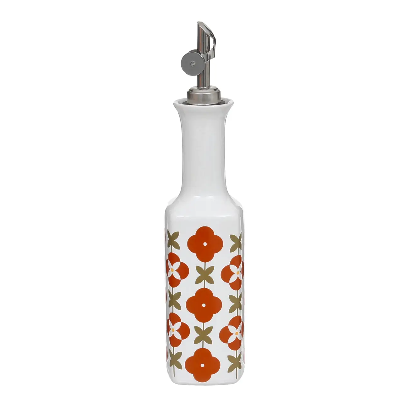 GALHETA 250 ML BLOOMBELOT - TERRACOTA/CROMADO - Foto 1