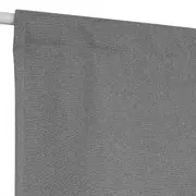 CORTINA BLACKOUT 100% 2 PEÇAS 1,30 M X 2,30 M NÓOR - MESCLADO CINZA - Foto 3