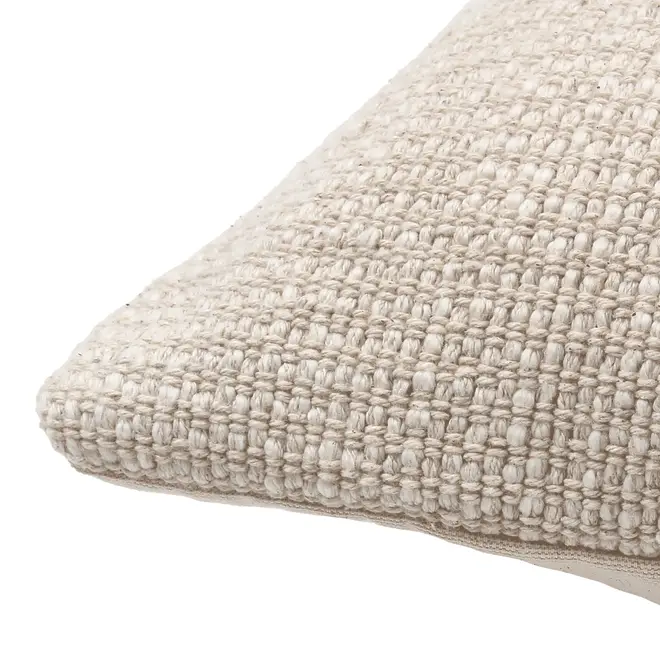 CAPA ALMOFADA 45 CM X 45 CM CAIS - NATURAL/NATURAL - Foto 4