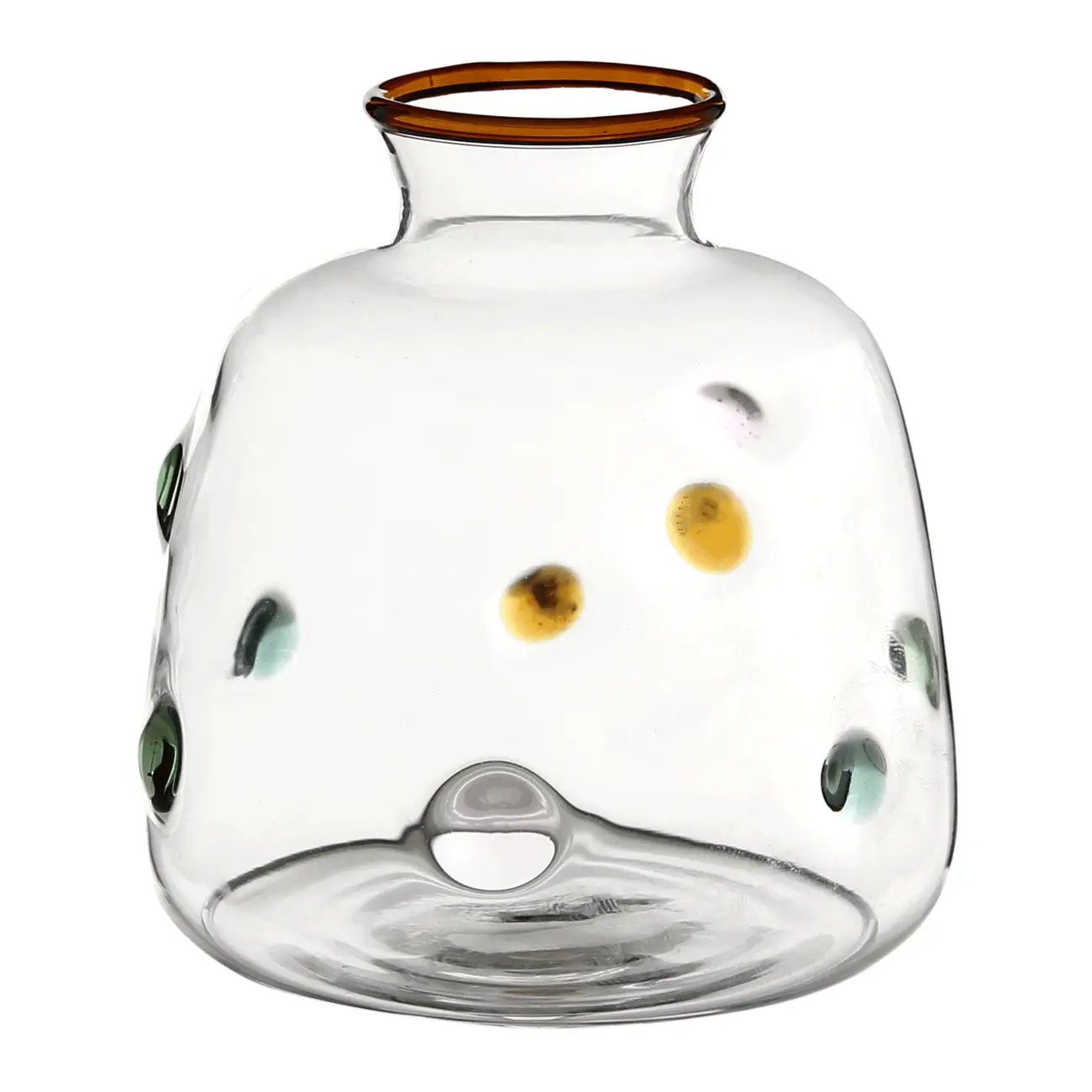 VASO 8 CM MARBLES - INCOLOR/MULTICOR - Foto 1