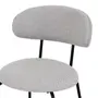 BANCO ALTO DISCUS - PRETO/CINZA - Foto 6